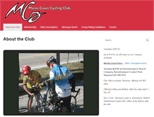 Tablet Screenshot of mainecoastcycling.com